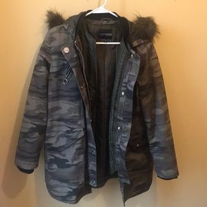 Express Camo double layer jacket